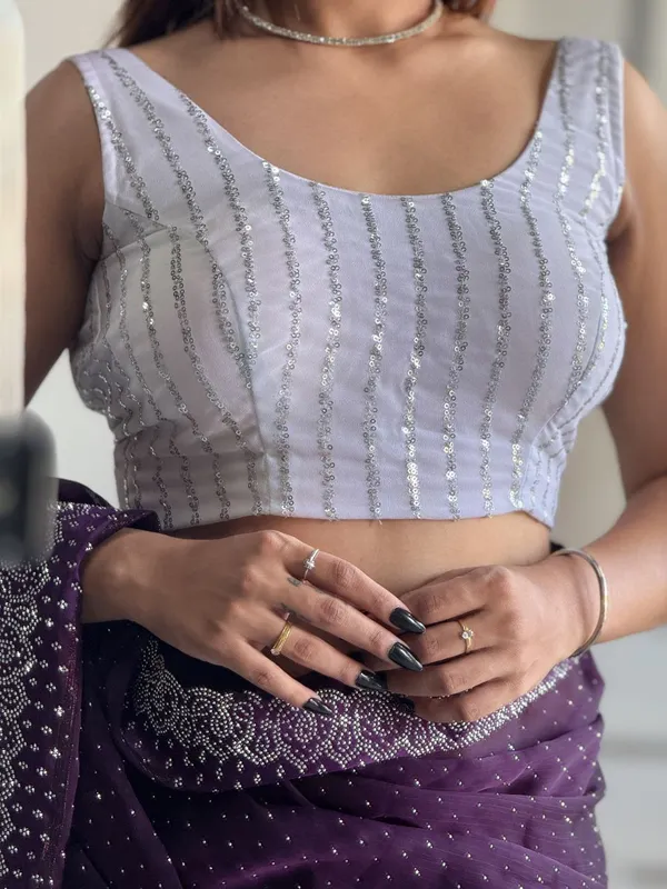 Purple_Chiffon_Satin_Premium_&_Elegant_Saree_With_Unstiched_Blouse_For_Women
