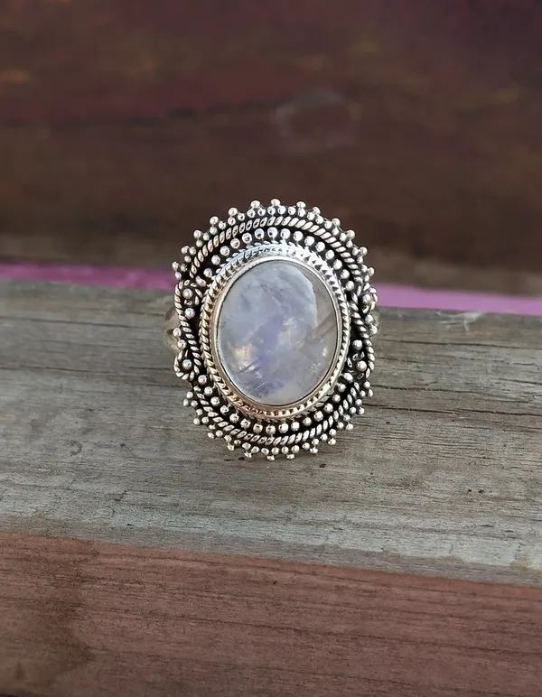 Silver_&_Multicolor_White_Sterling_Silver_925_Premium_&_Elegant_Boho_Ring_For_Girls_&_Women