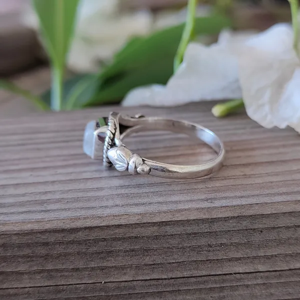 Silver_&_Multicolor_Sterling_Silver_925_Premium_&_Elegant_Boho_Ring_For_Girls_&_Women