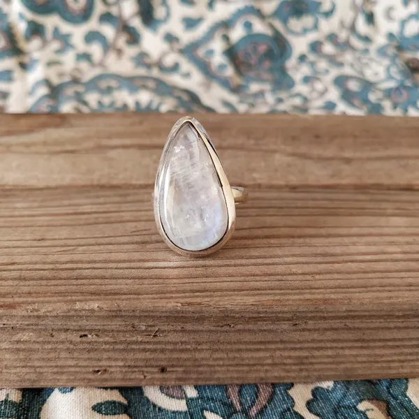 Silver_&_White_With_Blue_Sterling_Silver_925_Premium_&_Elegant_Boho_Ring_For_Girls_&_Women