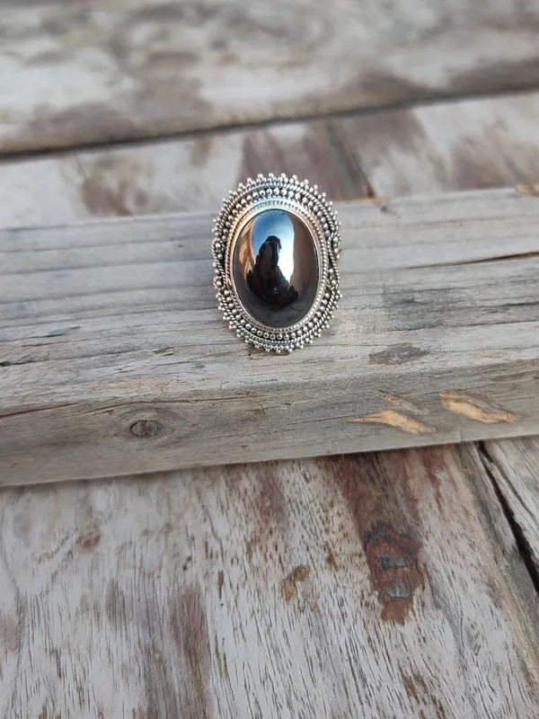 Silver_&_Black_Sterling_Silver_925_Premium_&_Elegant_Boho_Ring_For_Girls_&_Women