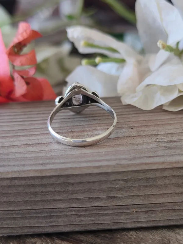 Silver_&_White_Sterling_Silver_925_Premium_&_Elegant_Boho_Ring_For_Girls_&_Women
