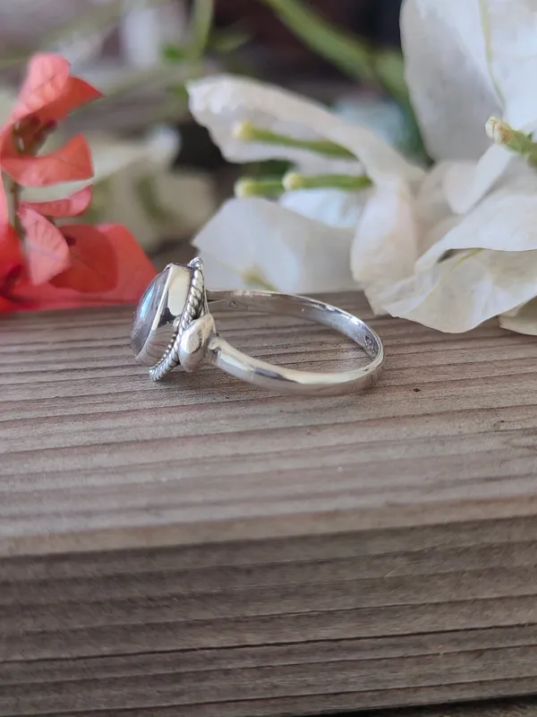Silver_&_White_Sterling_Silver_925_Premium_&_Elegant_Boho_Ring_For_Girls_&_Women
