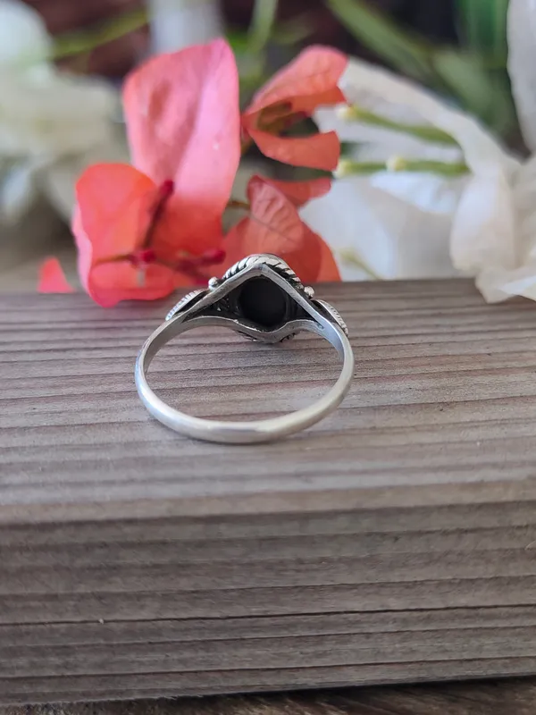 Silver_&_Blue_Sterling_Silver_925_Premium_&_Elegant_Boho_Ring_For_Girls_&_Women
