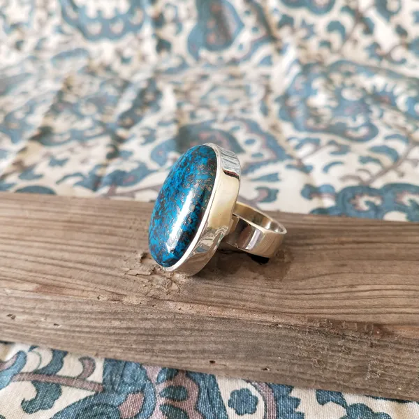 Silver_&_Green_Sterling_Silver_925_Premium_&_Elegant_Boho_Ring_For_Girls_&_Women