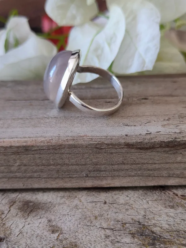 Silver_&_Pink_Sterling_Silver_925_Premium_&_Elegant_Boho_Ring_For_Girls_&_Women