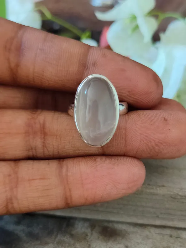 Silver_&_Pink_Sterling_Silver_925_Premium_&_Elegant_Boho_Ring_For_Girls_&_Women
