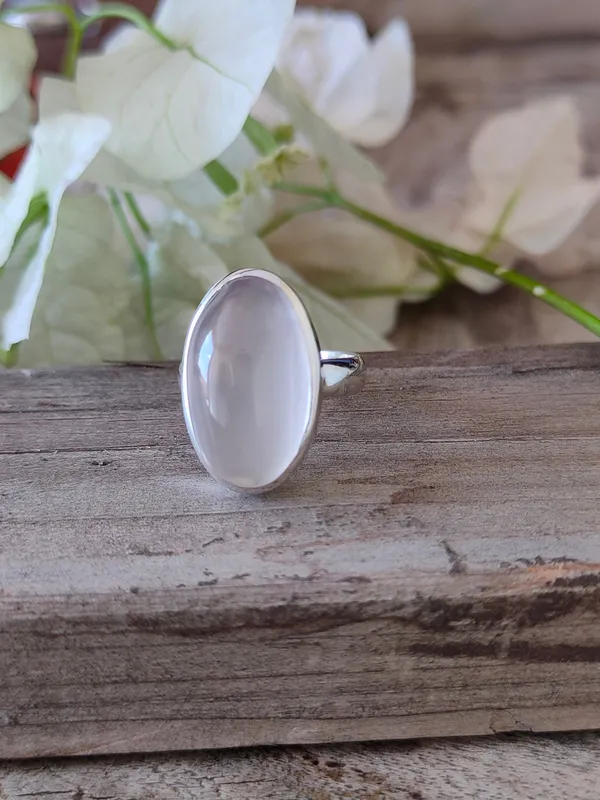 Silver_&_Pink_Sterling_Silver_925_Premium_&_Elegant_Boho_Ring_For_Girls_&_Women