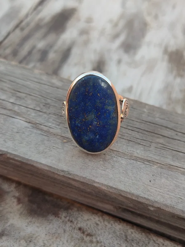 Silver_&_Blue_Sterling_Silver_925_Premium_&_Elegant_Boho_Ring_For_Girls_&_Women