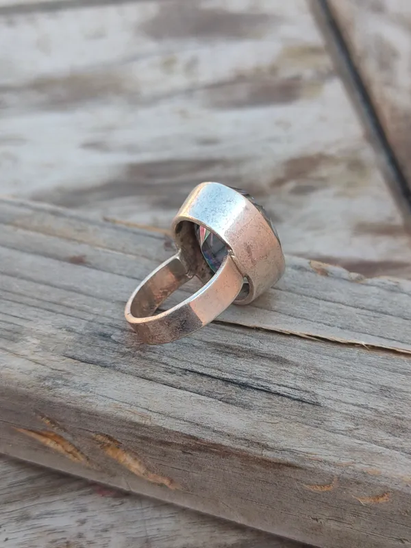 Silver_&_Multicolor_Sterling_Silver_925_Premium_&_Elegant_Boho_Ring_For_Girls_&_Women