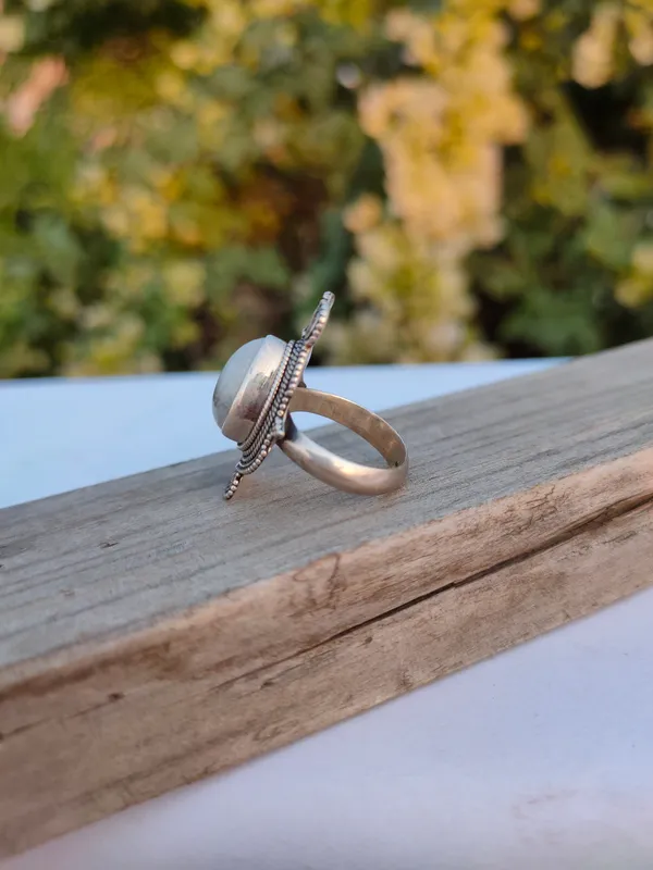 Silver_&_White_With_Blue_Sterling_Silver_925_Premium_&_Elegant_Boho_Ring_For_Girls_&_Women