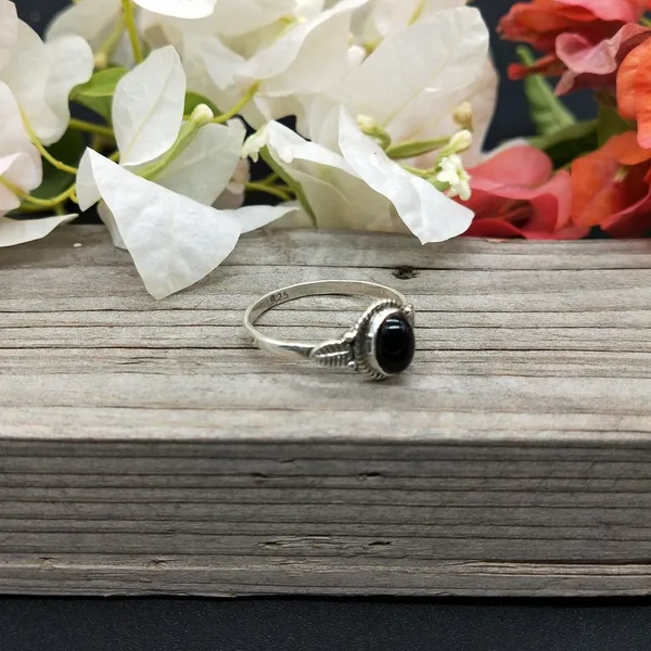 Silver_&_Black_Sterling_Silver_925_Premium_&_Elegant_Boho_Ring_For_Girls_&_Women