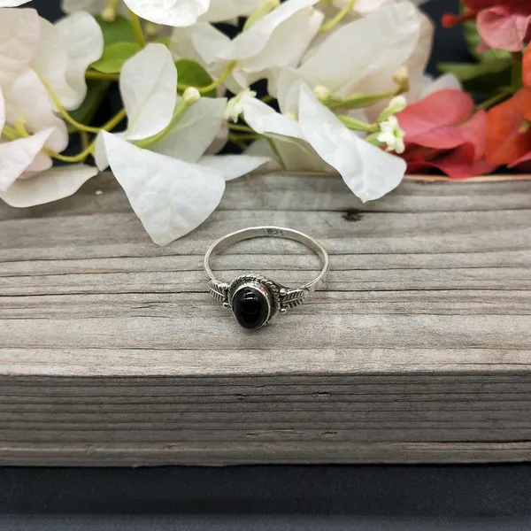 Silver_&_Black_Sterling_Silver_925_Premium_&_Elegant_Boho_Ring_For_Girls_&_Women