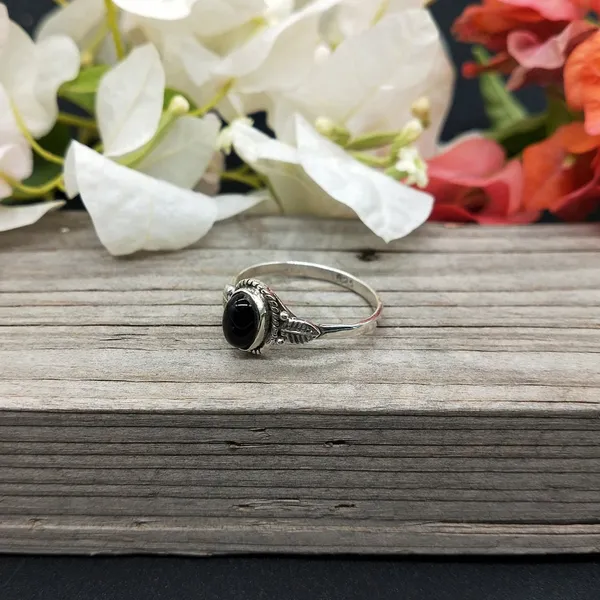 Silver_&_Black_Sterling_Silver_925_Premium_&_Elegant_Boho_Ring_For_Girls_&_Women