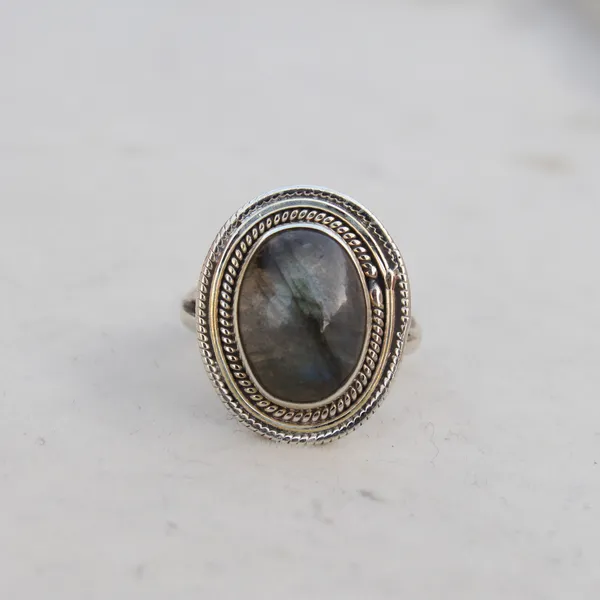 Silver_&_Multicolor_Sterling_Silver_925_Premium_&_Elegant_Boho_Ring_For_Girls_&_Women