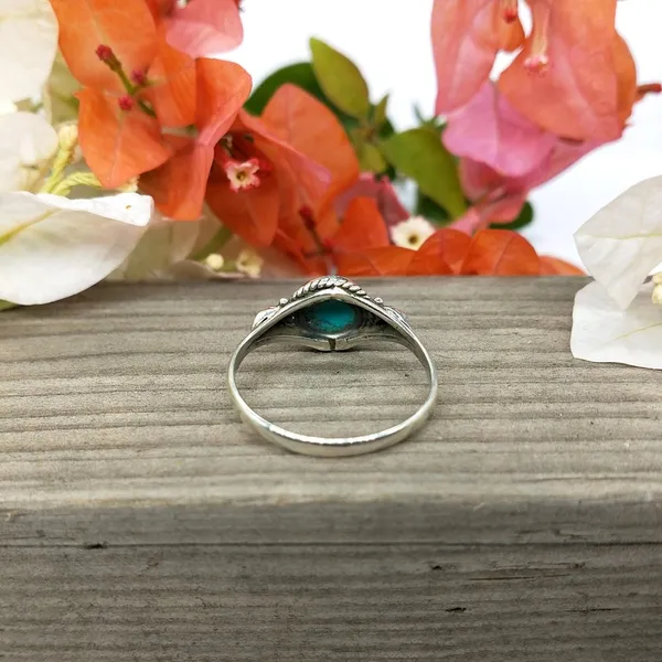 Silver_&_Blue_Sterling_Silver_925_Premium_&_Elegant_Boho_Ring_For_Girls_&_Women