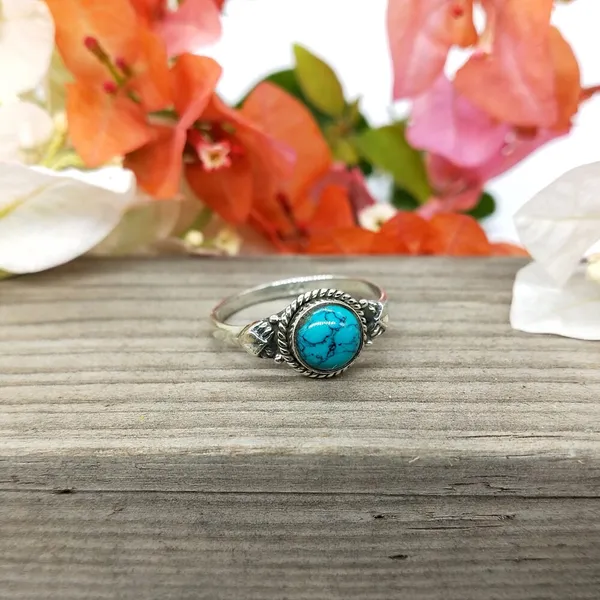 Silver_&_Blue_Sterling_Silver_925_Premium_&_Elegant_Boho_Ring_For_Girls_&_Women