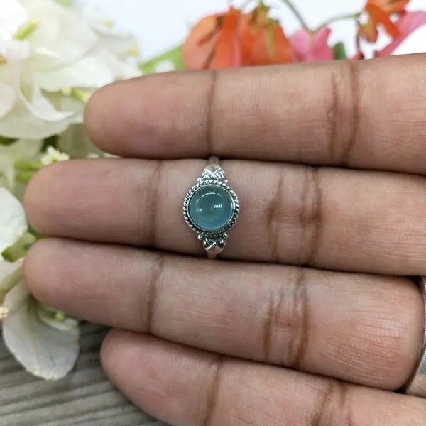 Silver_&_Blue_Sterling_Silver_925_Premium_&_Elegant_Minimal_Ring_For_Girls_&_Women