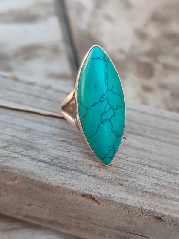 Silver_&_Green_Sterling_Silver_925_Premium_&_Elegant_Boho_Ring_For_Girls_&_Women