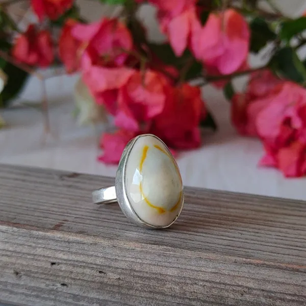Silver_&_White_Sterling_Silver_925_Premium_&_Elegant_Boho_Ring_For_Girls_&_Women
