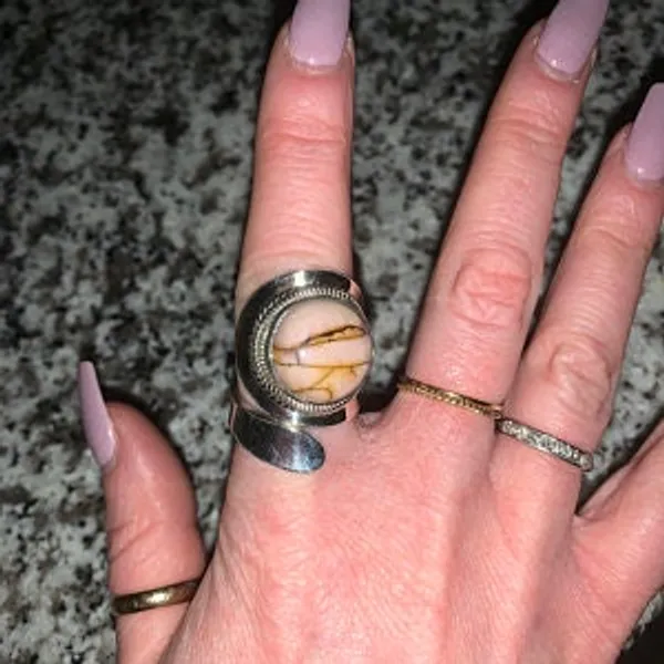 Silver_&_White_Sterling_Silver_925_Premium_&_Elegant_Boho_Ring_For_Girls_&_Women