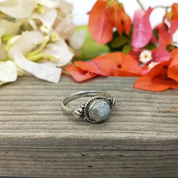 Silver_&_White_With_Blue_Sterling_Silver_925_Premium_&_Elegant_Boho_Ring_For_Girls_&_Women