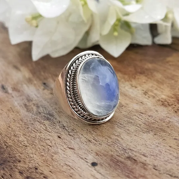 Silver_&_Multicolor_925_Premium_&_Elegant_Boho_Ring_For_Girls_&_Women