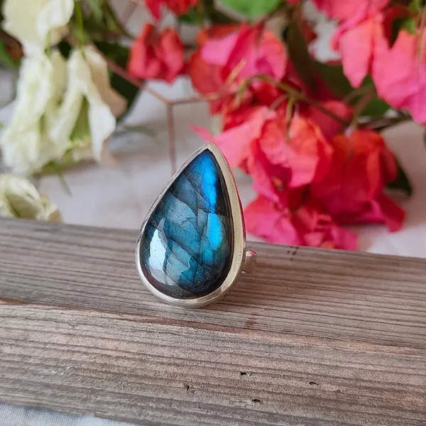 Silver_&_Grey_Sterling_Silver_925_Premium_&_Elegant_Boho_Ring_For_Girls_&_Women