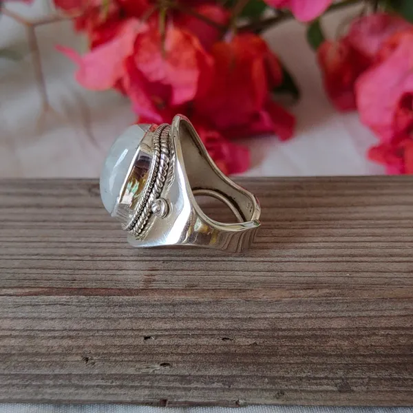 Silver_&_Multicolor_Sterling_Silver_925_Premium_&_Elegant_Boho_Ring_For_Girls_&_Women