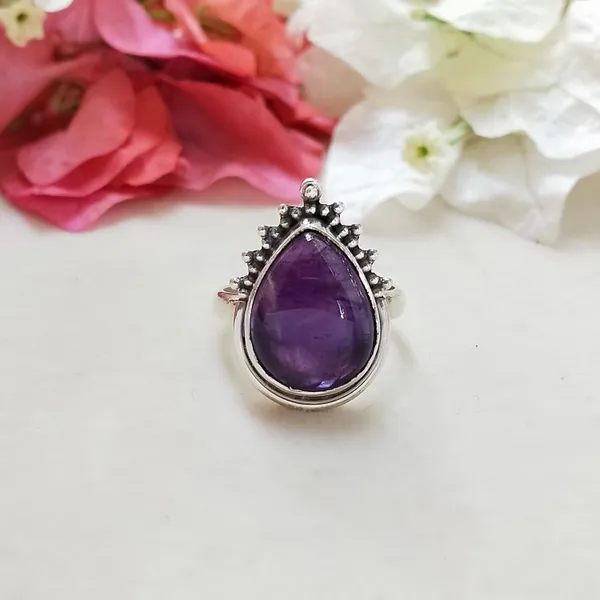 Silver_&_Purple_Sterling_Silver_925_Premium_&_Elegant_Designer_Ring_For_Girls_&_Women