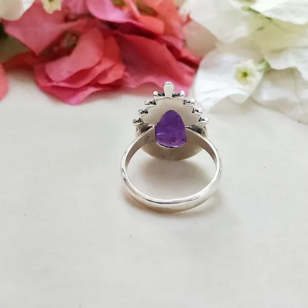 Silver_&_Purple_Sterling_Silver_925_Premium_&_Elegant_Designer_Ring_For_Girls_&_Women