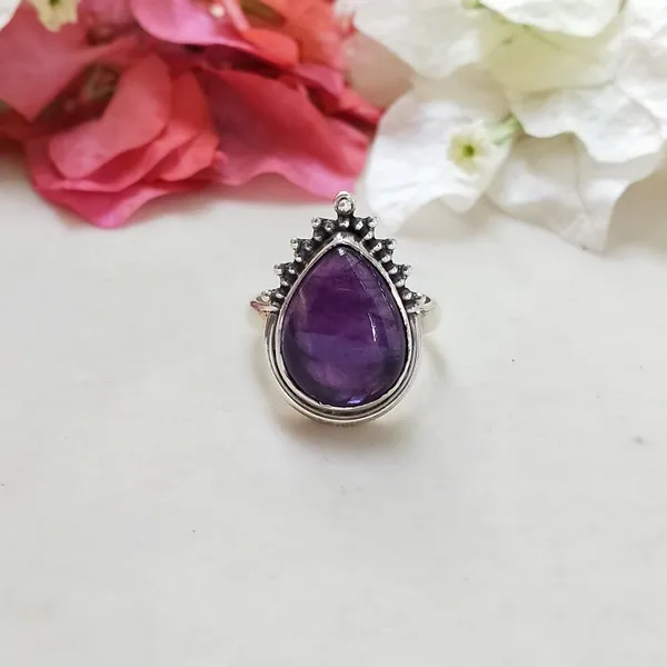 Silver_&_Purple_Sterling_Silver_925_Premium_&_Elegant_Designer_Ring_For_Girls_&_Women