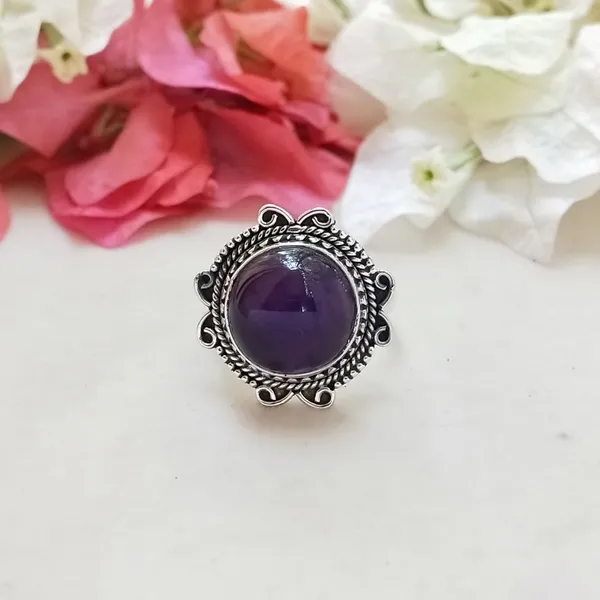 Silver_&_Purple_Sterling_Silver_925_Premium_&_Elegant_Designer_Ring_For_Girls_&_Women