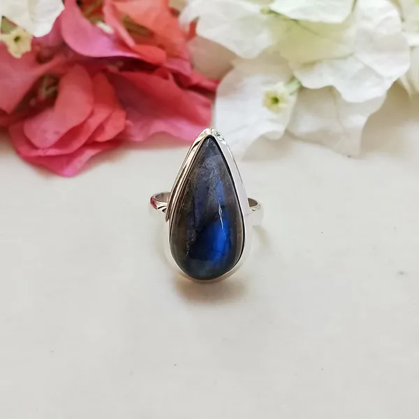 Silver_&_Purple_Sterling_Silver_925_Premium_&_Elegant_Boho_Ring_For_Girls_&_Women