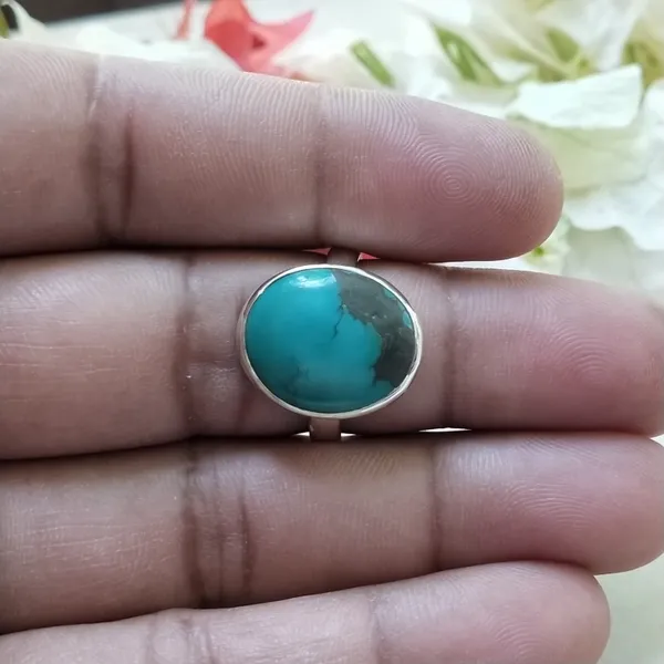 Silver_&_Blue_Sterling_Silver_925_Premium_&_Elegant_Boho_Ring_For_Girls_&_Women