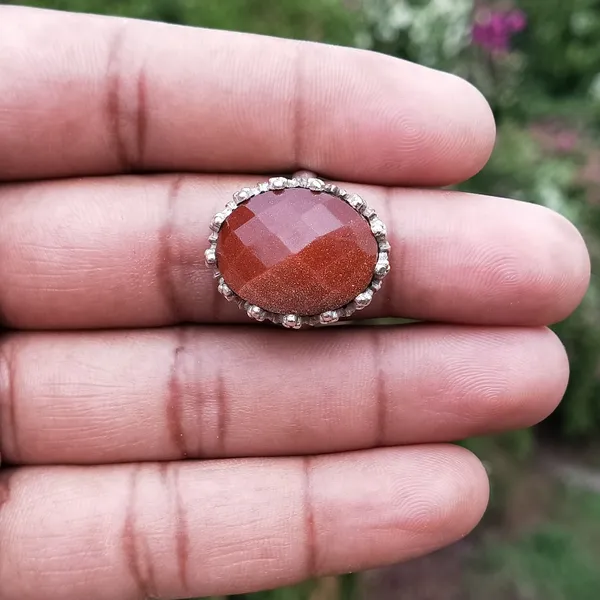 Silver_&_Brown_Sterling_Silver_925_Premium_&_Elegant_Boho_Ring_For_Girls_&_Women