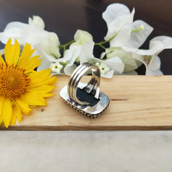 Silver_&_Multicolor_Sterling_Silver_925_Premium_&_Elegant_Boho_Ring_For_Girls_&_Women