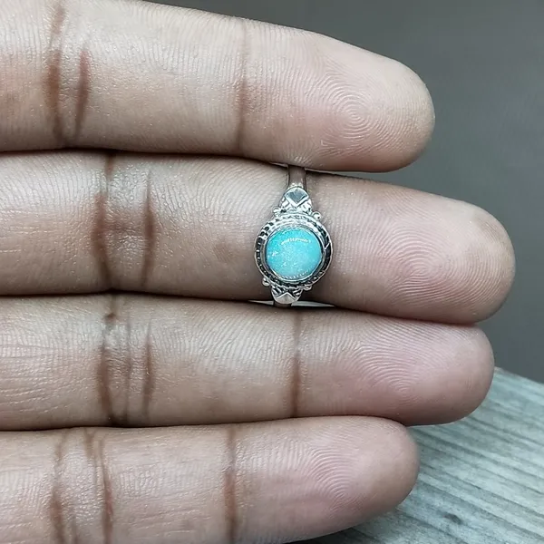 Silver_&_Multicolor_Sterling_Silver_925_Premium_&_Elegant_Boho_Ring_For_Girls_&_Women
