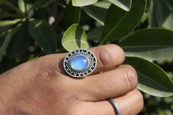Silver_&_White_Sterling_Silver_925_Premium_&_Elegant_Boho_Ring_For_Girls_&_Women