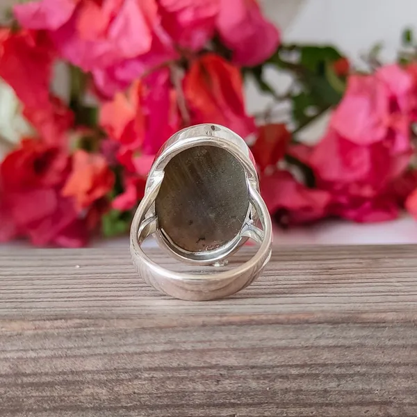 Silver_&_Blue_&_Grey_Sterling_Silver_925_Premium_&_Elegant_Boho_Ring_For_Girls_&_Women