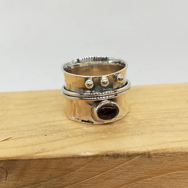 Silver_&_Red_Sterling_Sillver_925_Premium_&_Elegant_Handmade_Ring_For_Girls_&_Women