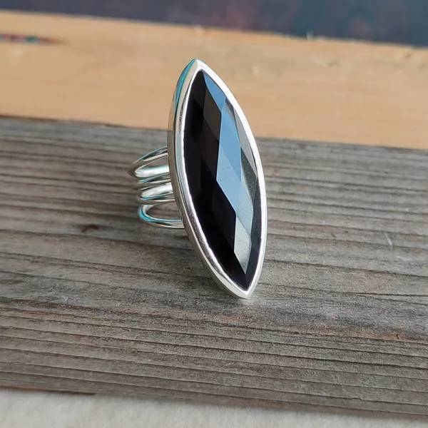 Silver_&_Black_Sterling_Silver_925_Premium_&_Elegant_Boho_Ring_For_Girls_&_Women