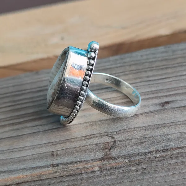 Silver_&_White_Sterling_Silver_925_Premium_&_Elegant_Boho_Ring_For_Girls_&_Women