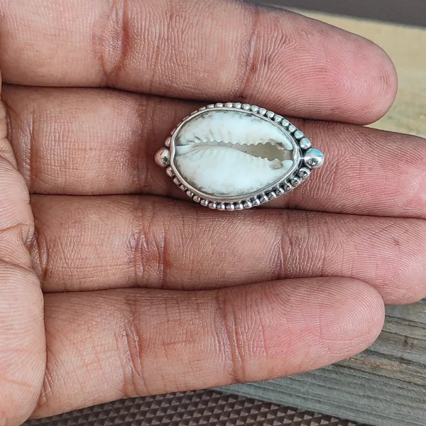Silver_&_White_Sterling_Silver_925_Premium_&_Elegant_Boho_Ring_For_Girls_&_Women