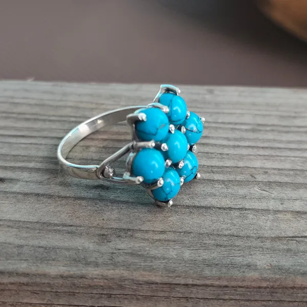 Silver_&_Blue_Sterling_Silver_925_Premium_&_Elegant_Boho_Ring_For_Girls_&_Women