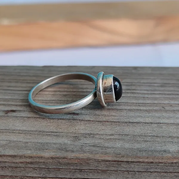 Silver_&_Black_Sterling_Silver_925_Premium_&_Elegant_Minimal_Ring_For_Girls_&_Women