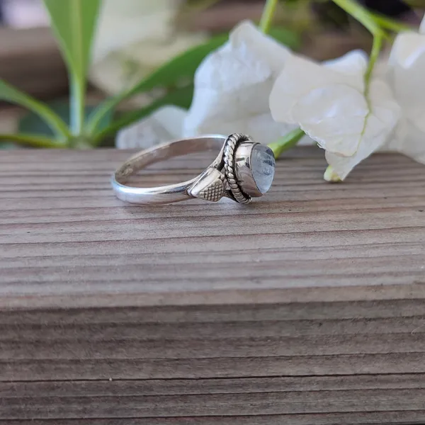 Silver_&_White_With_Blue_Sterling_Silver_925_Premium_&_Elegant_Boho_Ring_For_Girls_&_Women