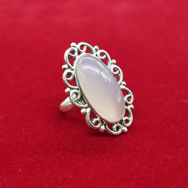 Silver_&_Pink_Sterling_Silver_925_Premium_&_Elegant_Designer_Ring_For_Girls_&_Women