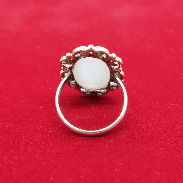 Silver_&_Pink_Sterling_Silver_925_Premium_&_Elegant_Designer_Ring_For_Girls_&_Women