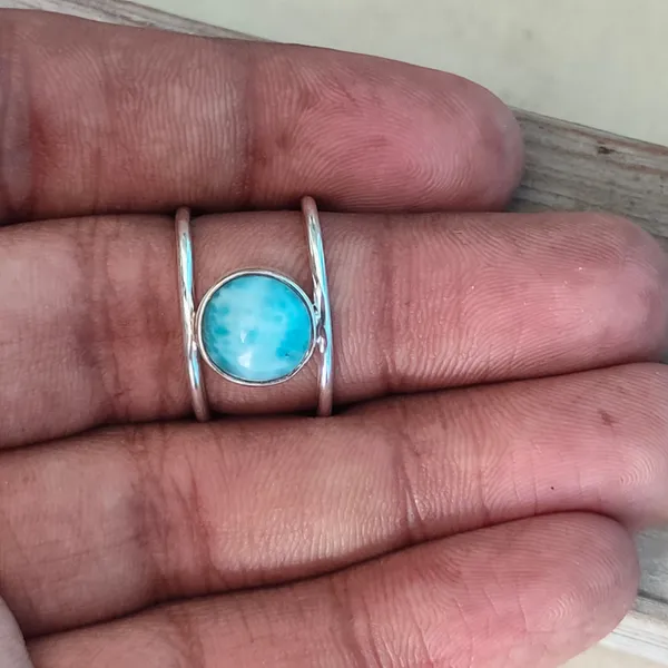 Silver_&_Skyblue_Sterling_Silver_925_Premium_&_Elegant_Designer_Ring_For_Girls_&_Women